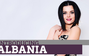 Певица Hersi из Албании на Евровидении 2014