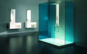 High-tech bathroom