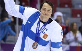 Hockey Team Finland at the Olympic Games in Sochi 2014