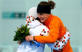 Ирен Вюст голландская конькобежка обладательница золотой и двух серебряных медалей в Сочи  