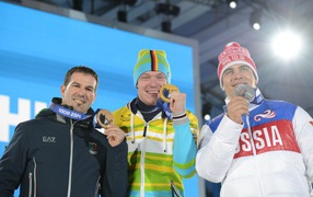 Итальянский саночник Армин Цоггелер обладатель бронзовой медали