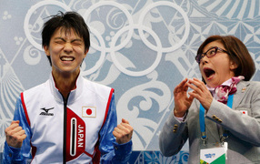 Японский фигурист Юдзуру Ханю обладатель золотой медали