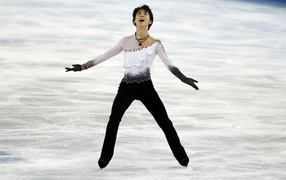 Юдзуру Ханю японский фигурист обладатель золотой медали в Сочи