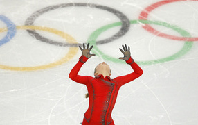 Julia Lipnitskaya skater at the Olympics in Sochi