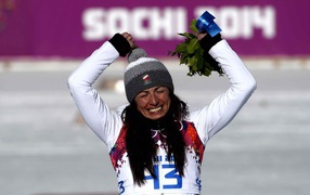 Юстина Ковальчик из Польши золотая медаль в Сочи 2014 год