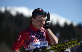 Юстина Ковальчик польская лыжница обладательница золотой медали в Сочи