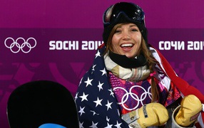 Кэйтлин Фаррингтон американская сноубордистка обладательница золотой медали