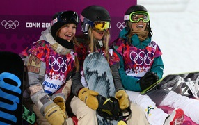 Кэйтлин Фаррингтон американская сноубордистка обладательница золотой медали в Сочи