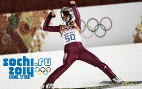 Камил Стох польский лыжник  золотые медали в Сочи 2014
