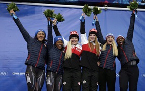 Kayleigh Humphreys Canadian gold medal at the Olympic Games in Sochi in 2014