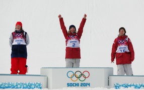 Ким Ламарре канадская фристайлистка на олимпиаде в Сочи