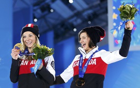 Ким Ламарре обладательница бронзовой медали