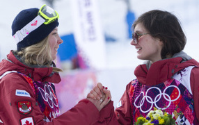 Ким Ламарре из Канады бронзовая медаль на олимпиаде в Сочи 2014 год