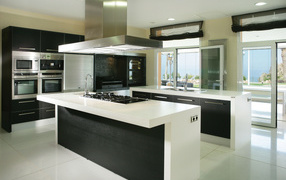 Kitchen for large families