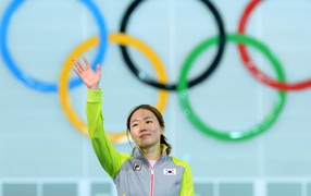 Санг-Хва Ли корейская конькобежка золотая медаль на олимпиаде в Сочи