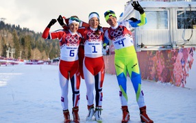 Майкен Касперсен Фалла норвежская лыжница обладательница золотой медали в Сочи