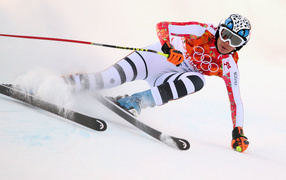 Мария Хефль Риш немецкая лыжница обладательница золотой и серебряной медали