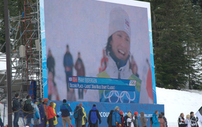 Марит Бьорген из Норвегии золотая медаль в Сочи 2014 год