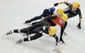 Мартина Вальчепина из Италии бронзовая медаль на олимпиаде в Сочи 2014 год