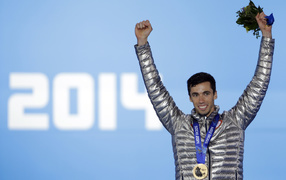 Matthew Antoine American skeletonist bronze medal at the Olympic Games in Sochi 2014