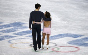 Мэган Дюамель и Эрик Редфорд канадские фигуристы серебряные медали в Сочи 2014 год