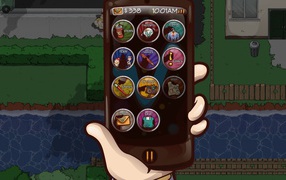 Меню в новой игре Citizens of Earth