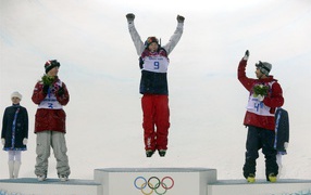 Майкл Риддл канадский фристайлист обладатель серебряной медали