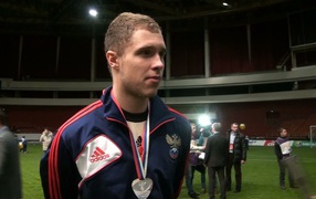 Мирослав Лобанцев вратарь Локомотива