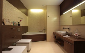 Аккуратная ванная комната