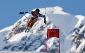 Norwegian skier Hetil Yansrud in Sochi