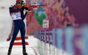 Уле Эйнар Бьердален из Норвегии золотая медаль в Сочи 2014 год