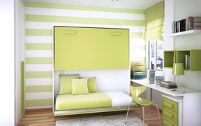 Пастельные тона в оформлении детской