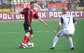 Petr Nemov midfielder club Krylya Sovetov not miss opponent