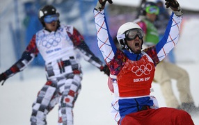 Пьер Вольтье французский сноубордист обладатель золотой медали