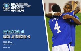 Популярный Футбольный клуб Англии Эвертон