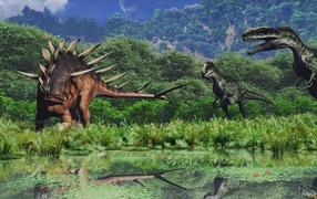 Доисторические динозавры