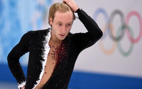 Евгений Плющенко российский фигурист обладатель золотой медали в Сочи