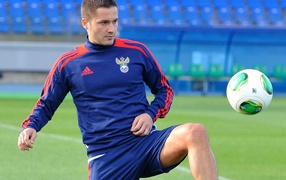 Russian midfielder Victor Fayzulin