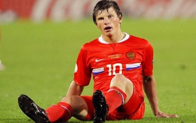 Игрок сборной России Андрей Аршавин