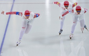 Russian skater Olga Graf Russian skater winner of two bronze medals