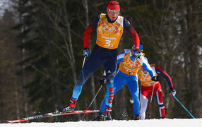 Russian skier Alexander Legkov gold medal in Sochi 2014