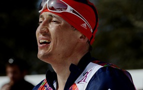 Александр Легков российский лыжник обладатель золотой медали в Сочи