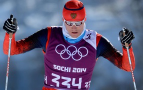 Russian skier Maxim Vilegzhanin winner of two silver medals in Sochi