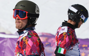 Российский сноубордист Вик Уайлд на олимпиаде в Сочи