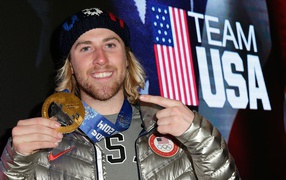Сейдж Коценбург из США золотая медаль на олимпиаде в Сочи 2014 год