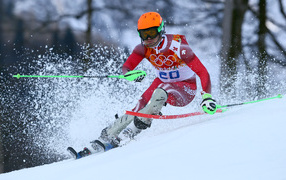 Сандро Вилетта из Швейцарии золотая медаль в Сочи 2014