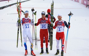 Швейцарский лыжный гонщик  Дарио Колонья обладатель двух золотых медалей