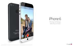 Screen phone Apple iPhone 6 concept
