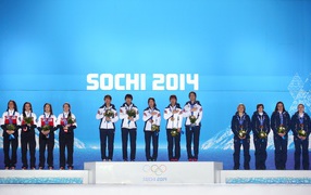 Обладательница серебряной медали в дисциплине шорт-трек Мариан Сен-Желе из Канады