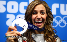 Обладательница серебряной медали в дисциплине скелетон Ноэль Пикус-Пэйс из США